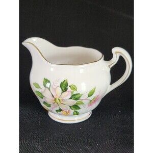 Vintage Royal Vale Fine China Creamer Magnolia Pattern Excellent++